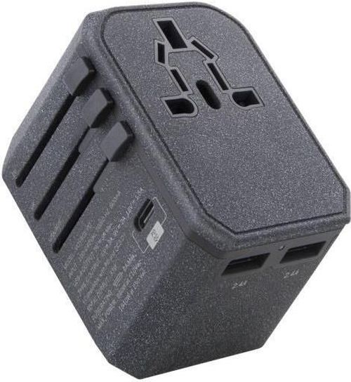 cumpără Încărcător cu fir UNIQ Uniq Tavel Adapter Charcoal 18W, Black în Chișinău 