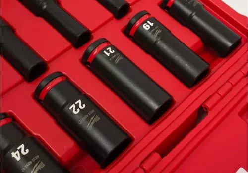 купить Набор головок, бит, насадок Milwaukee 4932480457 set de 10 chei tubulare de impact lungi, Shockwave, 1/2" в Кишинёве 