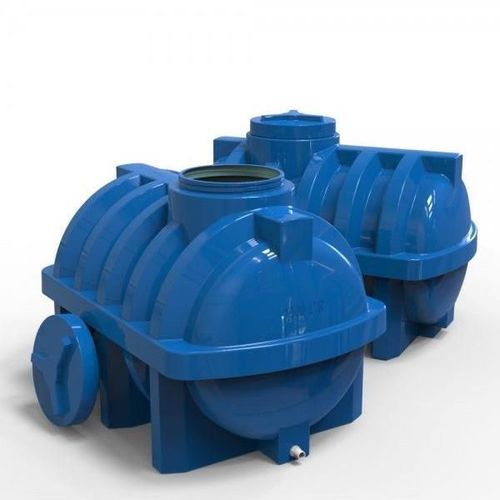 cumpără Duș de vară Uniplast 37258U Rezervor apa 1000 L orizontal, oval (albastru) cu stut D. 3/4", fortat 147x109x121 cm în Chișinău 