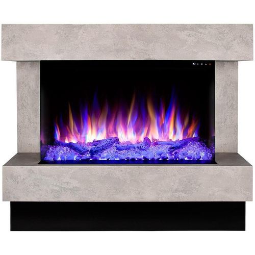 купить Камин электрический ArtFlame Glow & Haiti 33, 880x1100x350mm, Gri в Кишинёве 