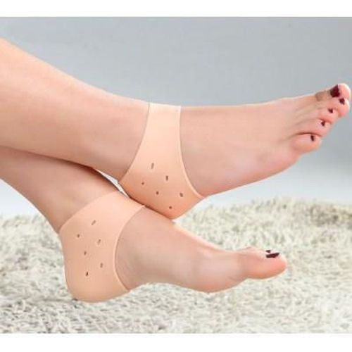 купить Одежда для спорта miscellaneous 7616 Sosete din silicon pentru calcii HEEL ANTI-CRAKS (per) 7-185 в Кишинёве 