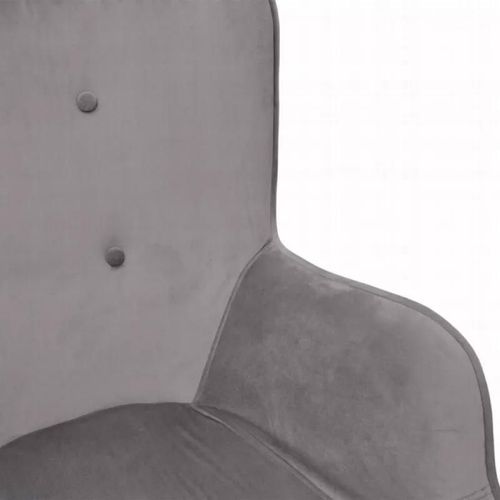 cumpără Fotoliu de birou Deco Leonard N23 Catifea Dark Grey în Chișinău 