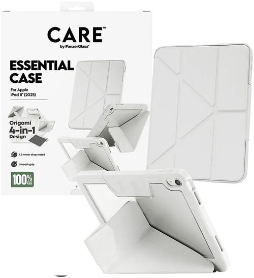 cumpără Husă p/u tabletă PanzerGlass Essential Case Light Grey iPad 11" (2025-2026) (PG_CR43626) în Chișinău 