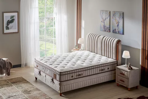 купить Кровать oskar 180×200 Kapok Naturel (без матраса) В129/Ш+14/Т+4см в Кишинёве 