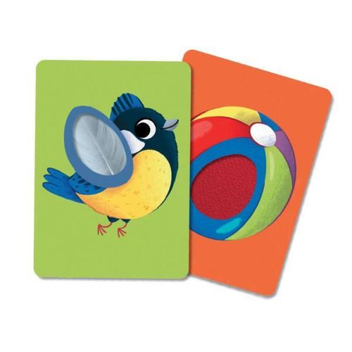 купить Настольная игра Dodo 301231 Set carduri cu elemente tactile Montessori La plimbare в Кишинёве 