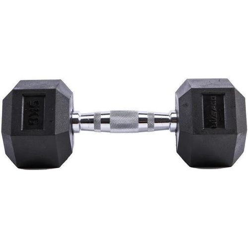 cumpără Ganteră LivePro 49880 Gantera Hex Rubber Dumbbell 2x20kg, LP8005/20/BK în Chișinău 