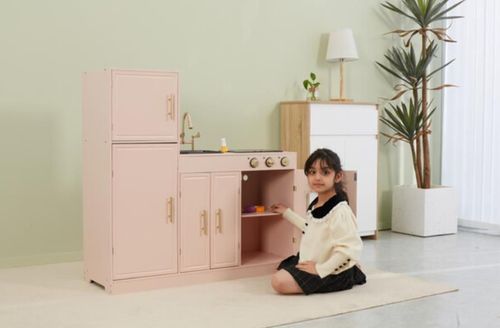 cumpără Bucătărie și veselă de jucărie Viga 44073 Bucătărie modernă pentru copii cu lumină și sunet în Chișinău 