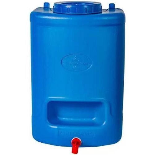 cumpără Accesoriu pentru piscină Uniplast 37267 Rezervor apa cu robinet 15L (albastru) cu suport sapun (18x30x37.5cm) în Chișinău 