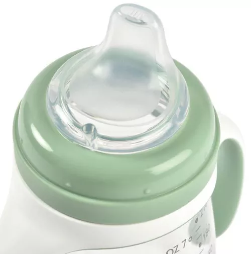 купить Поильник Beaba B913531 Biberon de invatare 2 in 1 din Tritan 210 ml Sage Green в Кишинёве 