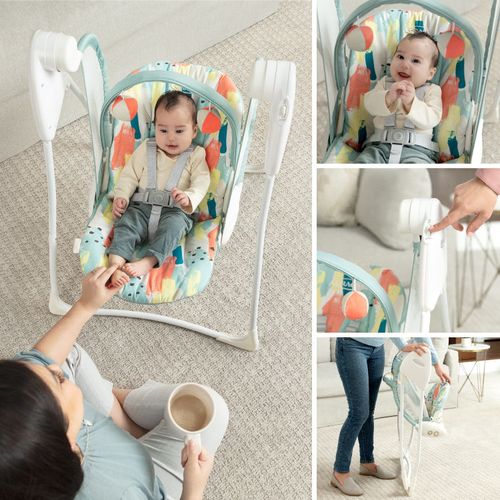 Кресло-качалка Graco Baby Delight Confetti Grey 