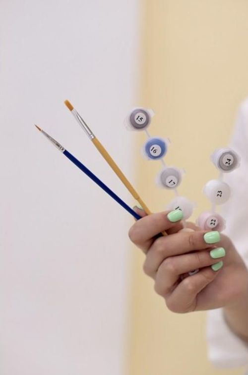 купить Картина по номерам BrushMe BS52672 (în cutie) Culori de liliac в Кишинёве 