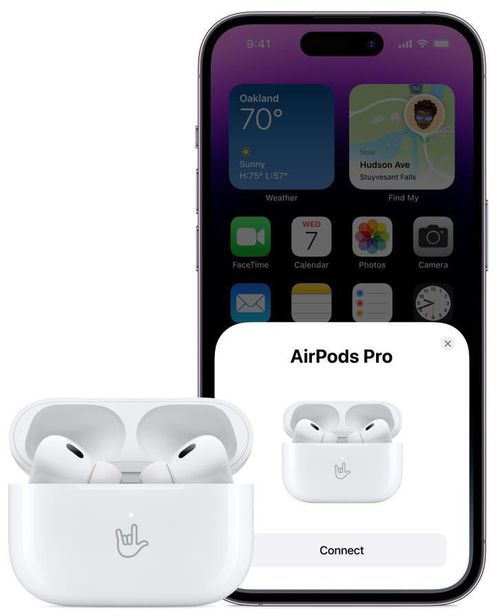 купить Наушники беспроводные Apple AirPods Pro2 MagSafe Charging MQD83 в Кишинёве 