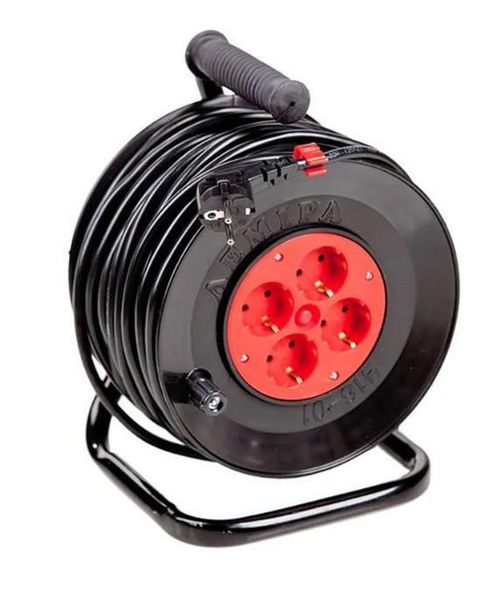 купить Удлинитель электрический Лемира 201074, U16-01-01 4prize PVS 3x2,5 40m, pe tambur в Кишинёве 