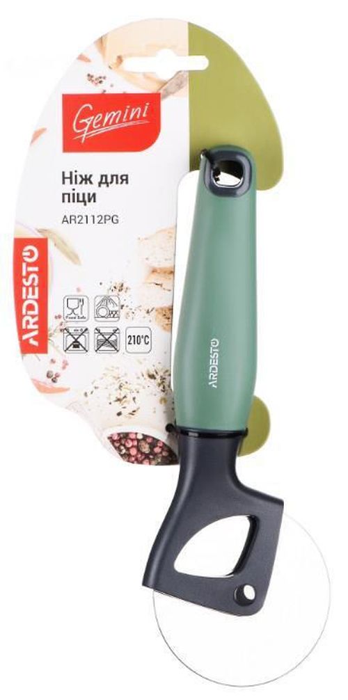 купить Нож Ardesto AR2112PG Pentru pizza Gemini в Кишинёве 