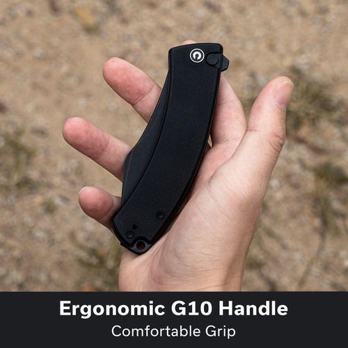купить Нож походный Civivi C24079-1 Outlaw Muk, G10 negru, blocare cu buton в Кишинёве 