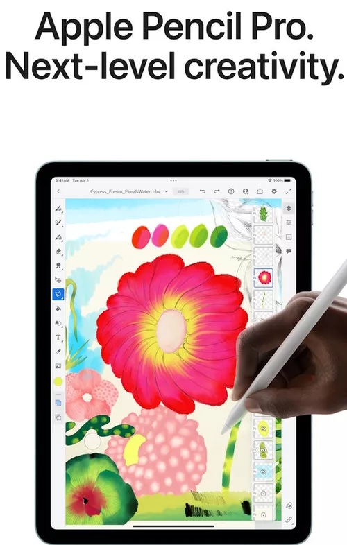 cumpără Tabletă PC Apple iPad Air 2025 11" Wi-Fi+CELL 128GB Purple MCFY4 în Chișinău 