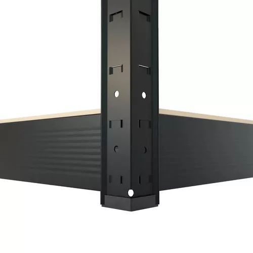 cumpără Raft de depozitare Xenos PowerLine 180x160x60cm Black în Chișinău 