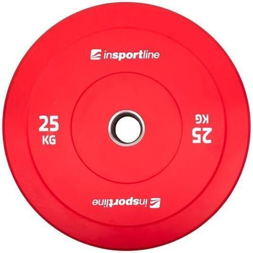 купить Гантель inSPORTline SL-00014313 Disc d=50mm Bumper Plate Go 25kg 31399 в Кишинёве 