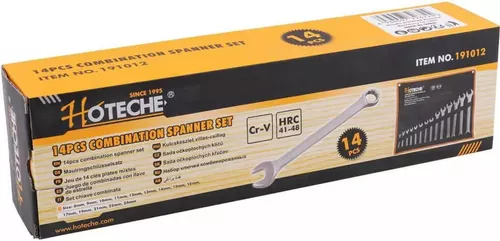 cumpără Set de unelte de mână Hoteche 191012 Набор комбинир. ключей 8-24mm 14шт în Chișinău 