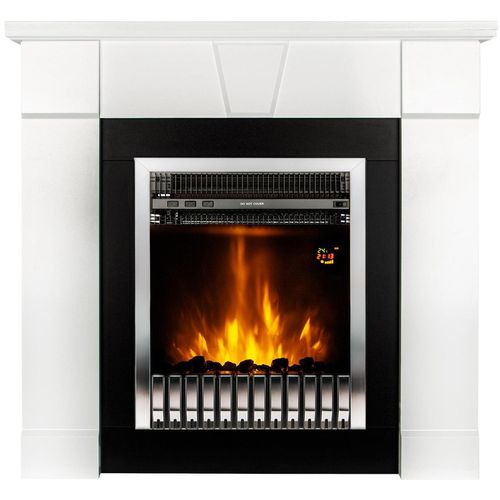 купить Камин электрический ArtFlame Elyon & Gala Silver, 950x1000x270mm, Alb в Кишинёве 