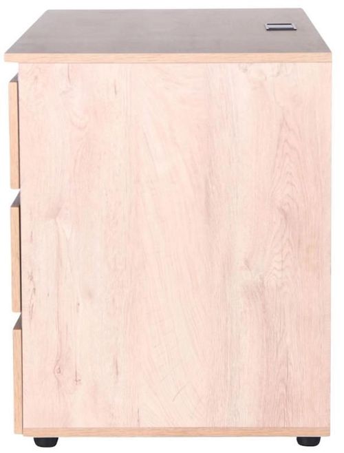 cumpără Masă de birou Nowystyl Pluto ST R (grafit/stejar) în Chișinău 