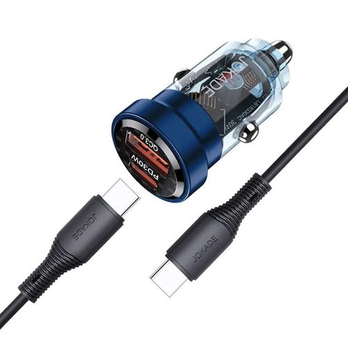 купить Зарядное устройство для автомобиля Jokade JH023, Black в Кишинёве 