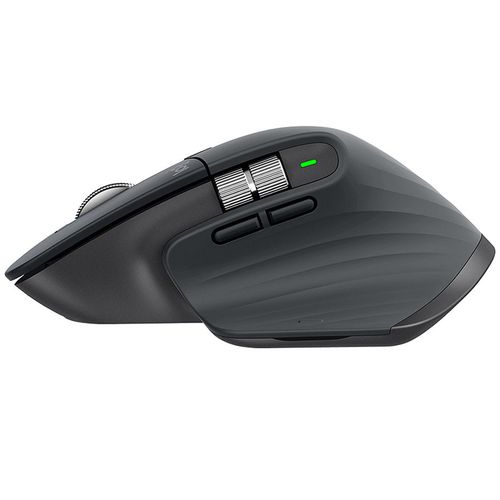 купить Мышь беспроводная Logitech MX Master 3 Graphite Wireless Mouse, 2.4GHz Wireless+Bluetooth, Darkfield high precision, USB Unifying Receiver, Rechargeable Li-Po (500 mAh) battery, 910-005694 (mouse fara fir/беспроводная мышь) в Кишинёве 