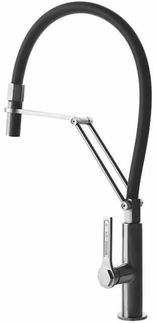 купить Смеситель кухонный Gessi 60055-599 Officine Finox Brushed Nickel / Matte Black в Кишинёве 