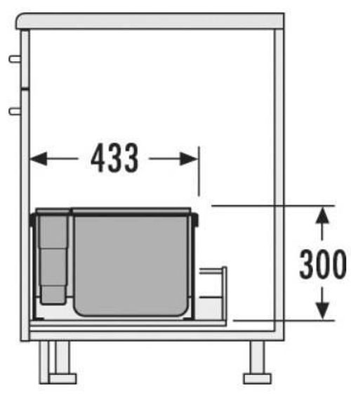 cumpără Coș de gunoi Hailo 3630901 XXL 900 în Chișinău 