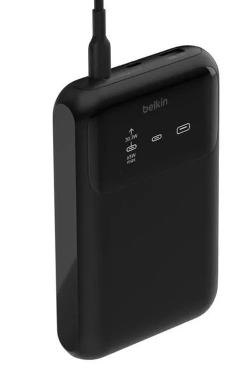 cumpără Acumulator extern USB (Powerbank) Belkin BPB020BTBK 20k 65w Laptop Powerbank Digital display în Chișinău 