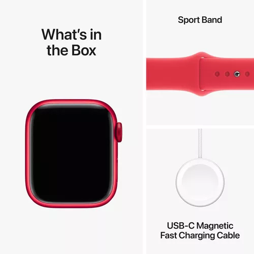 купить Смарт часы Apple Watch Series 9 GPS 41mm (PRODUCT)RED - S/M MRXG3 в Кишинёве 