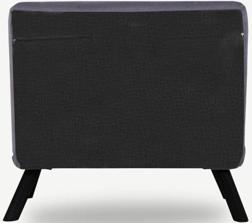 купить Диван Trendy Sando Single extensibila cu 1 loc 78x78x60cm Gri в Кишинёве 