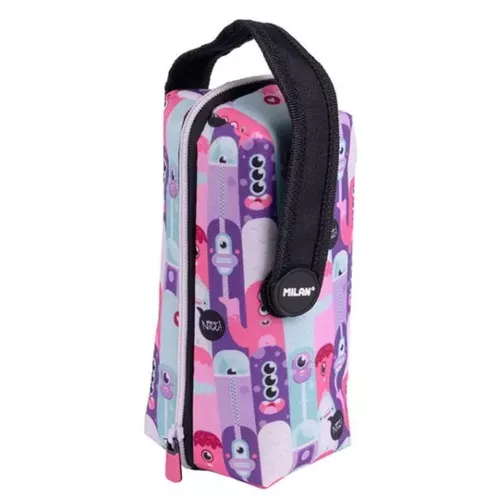 купить Школьный пенал Milan 08872ALN2 Penar Aliens (4 compart., echipat) в Кишинёве 