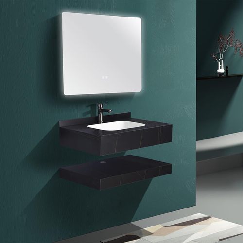 cumpără Dulap pentru lavoar SanDonna Set 1009N (60cm) piatra sinterizata în Chișinău 