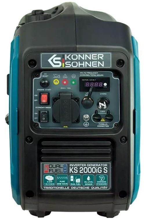 купить Генератор Könner&Söhnen KS 2000iG S газ/бензин инвертор 2.0kW в Кишинёве 