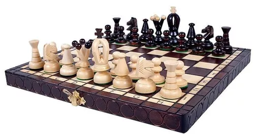 купить Настольная игра miscellaneous 5229 Sah din lemn 30 cm CH113 KING’S, king 6,5 cm, fag/бук в Кишинёве 