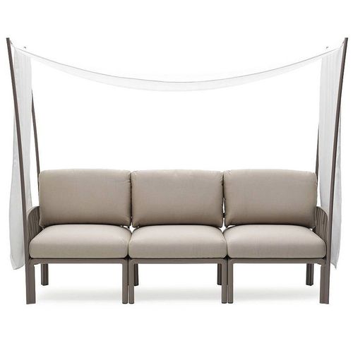 cumpără Parasolar Baldachin NARDI KOMODO OMBRA 3 AGAVE velo white 40408.16.203 (Parasolar Baldachin pentru mobilier modular KOMODO pentru gradina si terasa) în Chișinău 