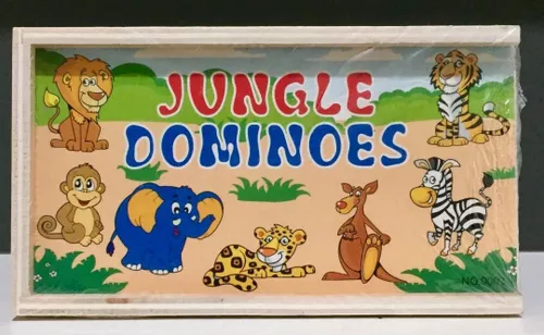 cumpără Joc educativ de masă miscellaneous 6895 Domino p/u copii in lemn 177-021 în Chișinău 