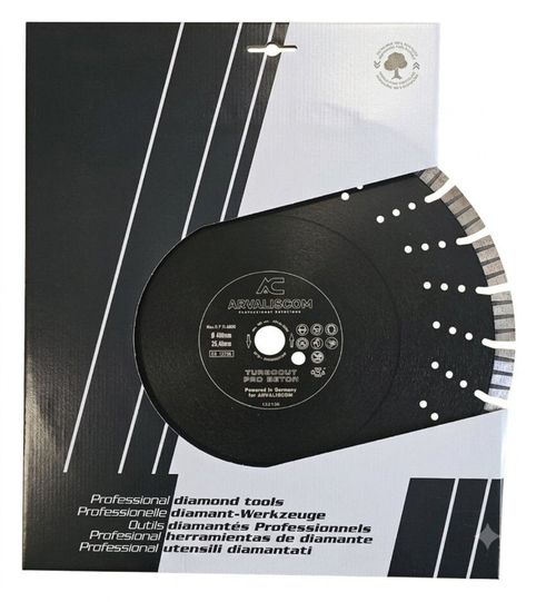 купить Диск отрезной Arvaliscom 132136 Disc diamantat p/u beton FX-580 segm 17mm 400x25.4 в Кишинёве 