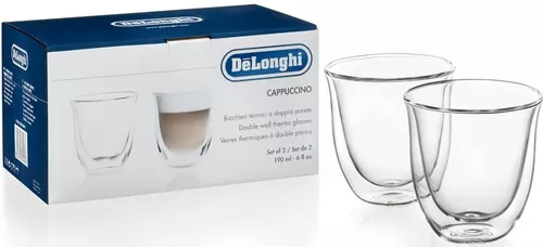 cumpără Pahar DeLonghi DLSC311 SET 2 Glasses Cappuccino 190ml în Chișinău 