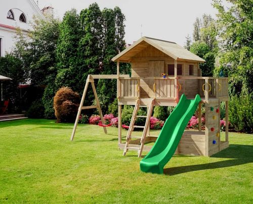 cumpără Teren de joacă Fungoo SUNSHINE KDI Green Slide în Chișinău 