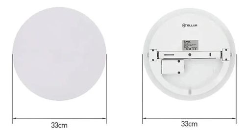 купить Освещение для помещений Tellur TLL331131 Round, White в Кишинёве 