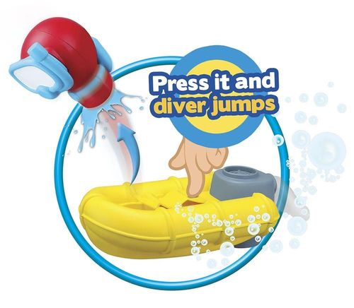 купить Игрушка для купания Bburago 16-89014 Barca de salvare Splash 'N Play Rescue Raft, 45632 в Кишинёве 
