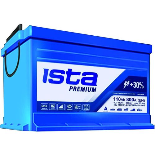 cumpără Acumulator auto Ista Premium 110AH A1000 (352*175*190) în Chișinău 