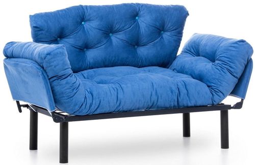 cumpără Canapea Trendy Nitta Albastru, 70x85x155cm în Chișinău 