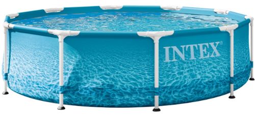 cumpără Piscină cu cadru Intex 28208 Beachside Metal Frame 305x76cm, 4485L, cadru metalic în Chișinău 