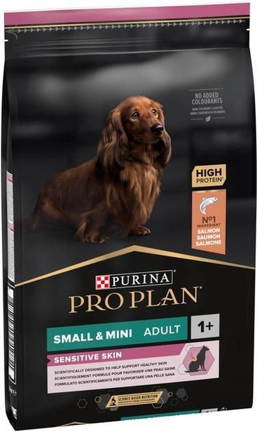 cumpără Hrană pentru animale de companie Purina Pro Plan Adult Small&Mini Dog Sensitive Skin hr.usc. p/caini (somon) 7kg (1) în Chișinău 