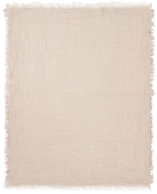 купить Детское постельное белье Jollein 516-511-68090 Paturica din muselina Fringe Stripe Biscuit GOTS, 75x100cm в Кишинёве 