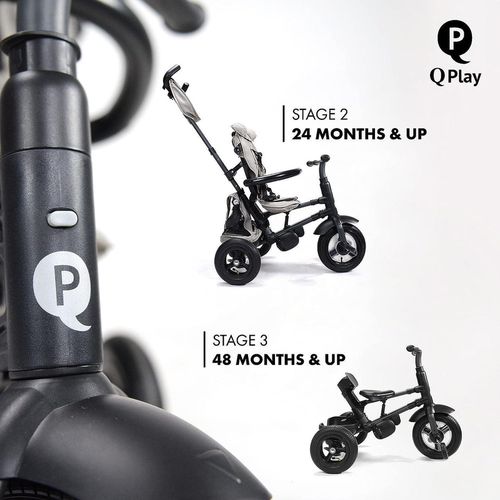 cumpără Bicicletă-cărucior Qplay Premium Beige în Chișinău 