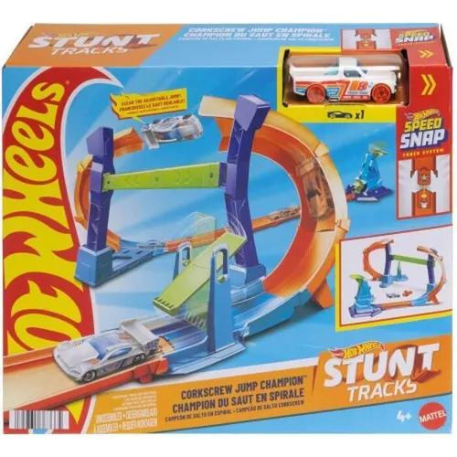 купить Машина Hot Wheels JLM91 Pistă Incredible Jump Champion в Кишинёве 